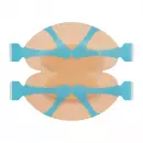 Tegaderm силиконовая пена повязка 16,5 см x 16,5 см