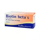 Biotin Beta 5 Tabletten, таблетки