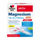 Doppelherz Magnesium + B6 + B12 + Folsäure 400 aktiv, пакетики с гранулами
