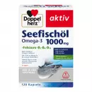 Двойное сердце Seefischöl Omega-3 1000 mg активный