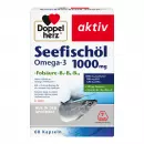Двойное сердце Seefischöl Omega-3 1000 mg активный