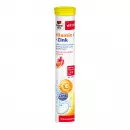 Doppelherz Vitamin C + Zink aktiv, ДеппелГерц витамин С + цинк актив, шипучие таблетки