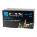 Wellion Medfine инсулиновый шприц 1 мл U100 30 г x 8 мм