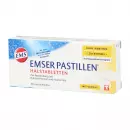 Emser пастилки без сахара Гоме. Шейные таблетки без ментола
