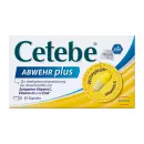 Cetebe Abwehr Plus Vitamin C+ Vitamin D3+ Zink Kapseln, Цетебе Абвер Плюс, комплекс для поддержки иммунитета, капсулы