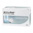 Accu Fine стерильные иглы для инсулиновых ручек 8 мм 31 г