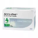 Accu Fine стерильные иглы для инсулиновых ручек 4 мм 32 г
