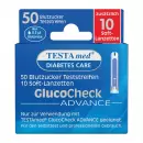 Testamed GlucoCheck Advance Тест-Полоски Сахара В Крови