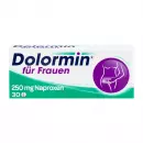 Dolormin für Frauen bei Menstruationsbeschwerden, Долормин, таблетки для женщин при менструальных судорогах