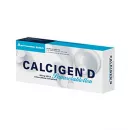 Calcigen D шипучих таблеток, 600 мг/400 I. E.