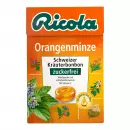 Ricola Orange Box мятный леденец без сахара