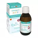 Norsan Omega-3 Kids flüssig Orangengeschmack, Норсан Омега-3, детский рыбий жир с апельсиновым вкусом