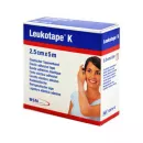 Leukotape K 2,5 см цвета кожи