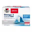 Двойное сердце aktiv Omega-3 Seefischöl 1000 капсул