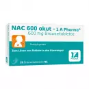 Nac 600 острый - 1 A Pharma шипучие таблетки