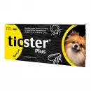Ticster Plus Spot-on Lsg. предназначен для капельного применения для собак весом до 4 кг