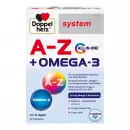 Комплексные капсулы с двойным сердцем A-Z+Омега-3 