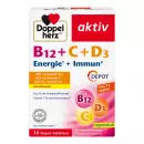 Таблетки депо с двойным сердцем активные B12+C+D3