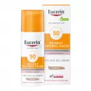 Крем-гель для лица Eucerin Sun Pigment Control с оттенком LSF50+