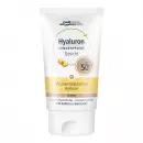 Гиалуроновый солнцезащитный крем для лица SPF 50+ тонированный