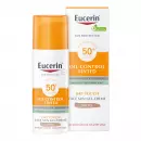 Крем-гель для лица Eucerin Sun Oil Control с тонировкой LSF50+ Medium