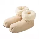 Теплые скользкие ботинки Comfort Gr. 37-41 бежевого цвета