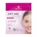 Антивозрастная тканевая маска DermaSel с минералами Мертвого моря
