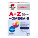 Комплексные капсулы с двойным сердцем A-Z+Омега-3 