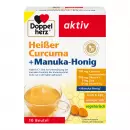 Активная горячая куркума с двойным сердцем + гранулы меда манука