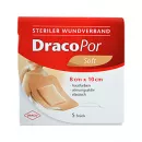 Повязка на рану Dracopor 8x10 см Стерильная Цвета кожи