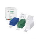 Ткань для живота Облегченная 8x90 см 4-кратная стерильная зеленая RK