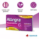 Таблетки от аллергии Allegra Таблетки по 20 мг - Таблетки от аллергии Allegra Таблетки по 20 мг