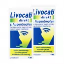 Прямые глазные капли Livocab от аллергии