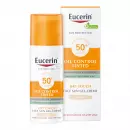 Крем-гель для лица Eucerin Sun Oil Control с тонировкой SPSF 50+ Hell