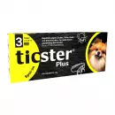Ticster Plus Spot-on Lsg. предназначен для капельного применения для собак весом до 4 кг