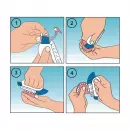 Зубная щетка Trioblanc для чистки зубных протезов - Зубная щетка Trioblanc для чистки зубных протезов