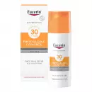 Жидкость для контроля фотостарения Eucerin Sun Face SPF 30