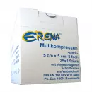 Стерильные марлевые компрессы Erena 5 х 5 см
