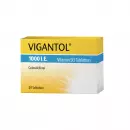 Vigantol 1.000 I.E. Vitamin D3 Tabletten, Вигантол 1000 МЕ, витамин D3, таблетки