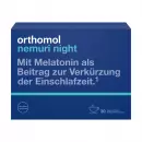 Orthomol nemuri night Granulat, вечерние витамины с мелатонином, пакетики с гранулами
