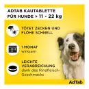 AdTab Kautabletten für Hunde über 11 bis 22 kg, жевательные таблетки AdTab для собак весом от 11 до 22 кг - Жевательные таблетки AdTab для собак весом от 11 до 22 кг