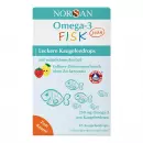 Желейные драже Norsan Omega-3 Fisk для детей