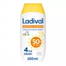Солнцезащитное молочко LSF50+ для чувствительной детской кожи Ladival