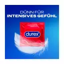 Прочувствованные тонкие презервативы Durex - Прочувствованные тонкие презервативы Durex
