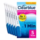 Быстрое обнаружение теста на беременность Clearblue