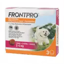 Жевательные таблетки Frontpro для собак по 11 мг XS
