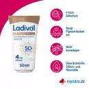 Солнцезащитный крем от пигментных пятен Ladival для лица LSF50+ - Солнцезащитный крем от пигментных пятен Ladival для лица LSF50+