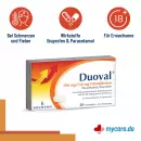 Таблетки Duoval в пленке по 500 мг / 150 мг - Таблетки Duoval в пленке по 500 мг / 150 мг