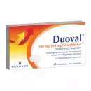 Таблетки Duoval в пленке по 500 мг / 150 мг