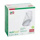 Трубчатая повязка ActiFast 5 см х 10 м зеленого цвета